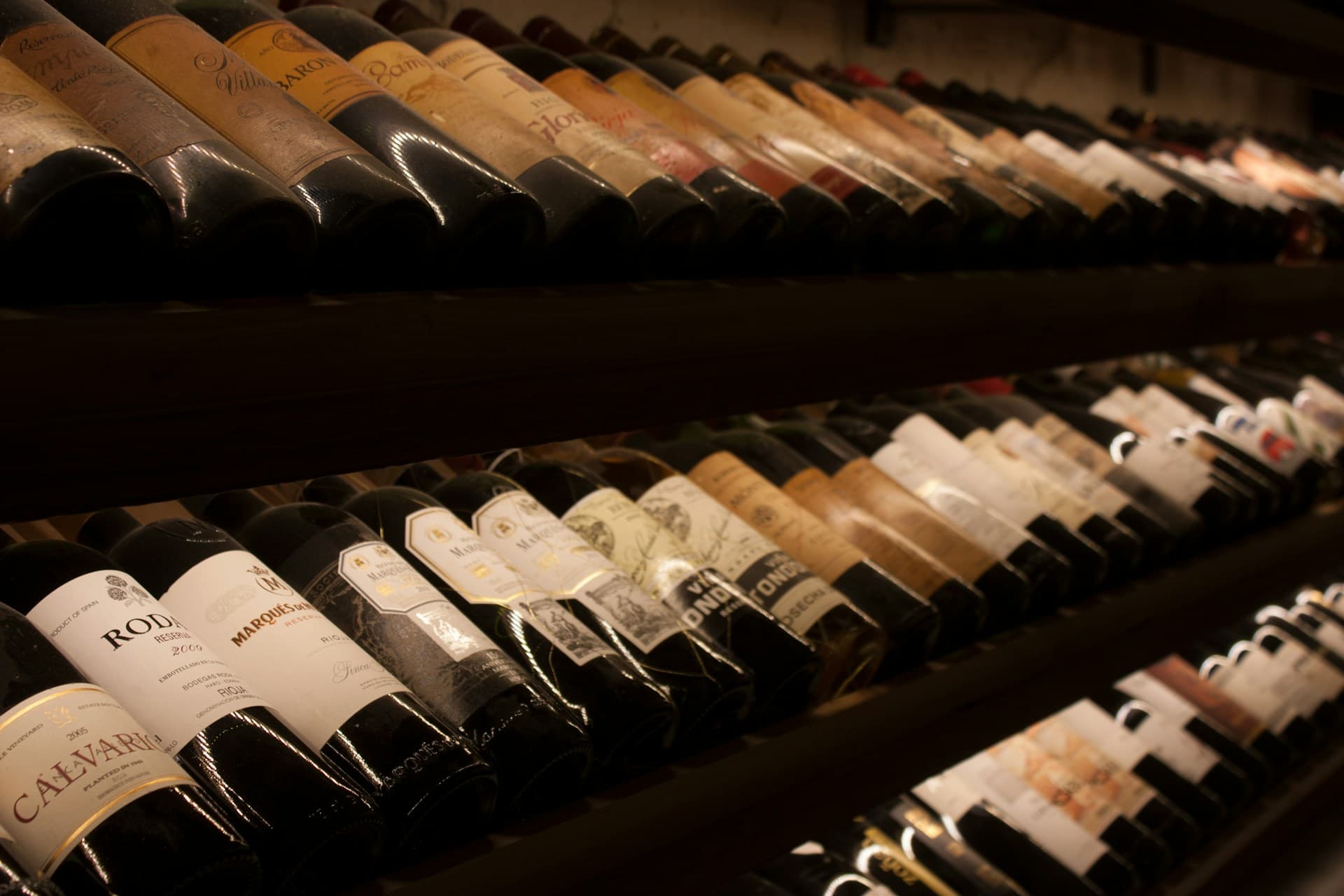 Wine storage room